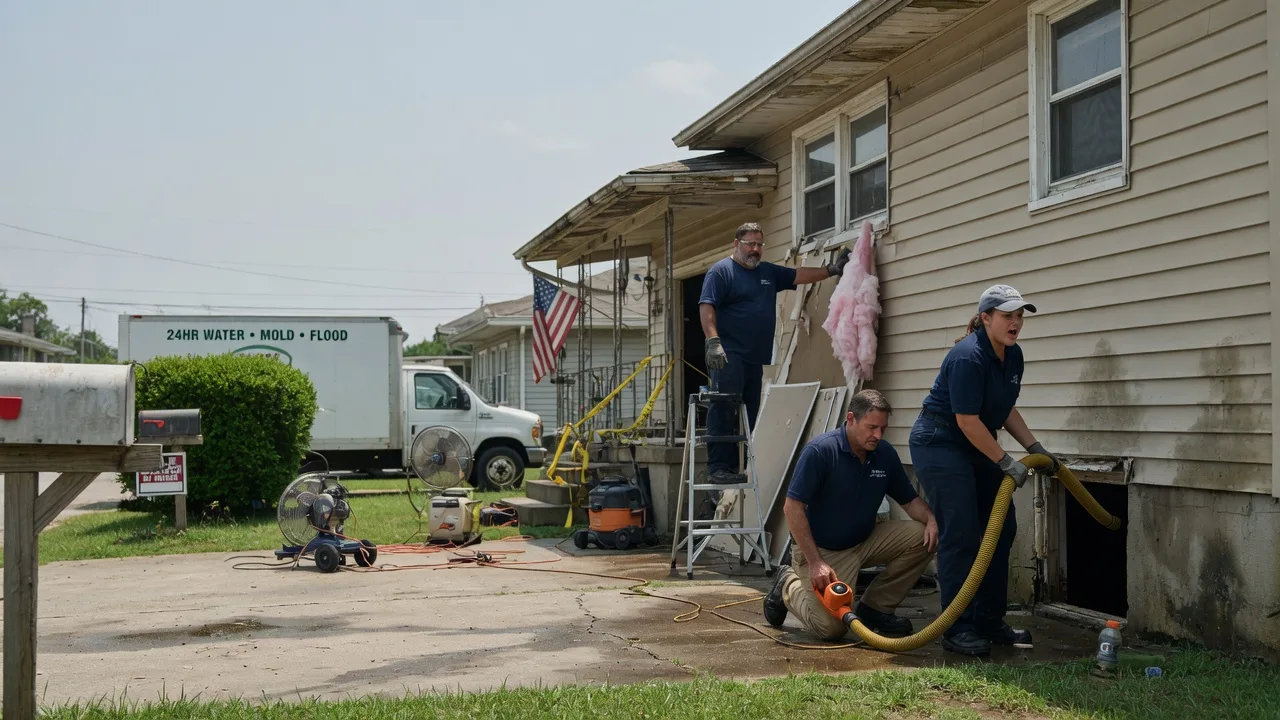 Water Damage Repair in East Hickory, PA near me